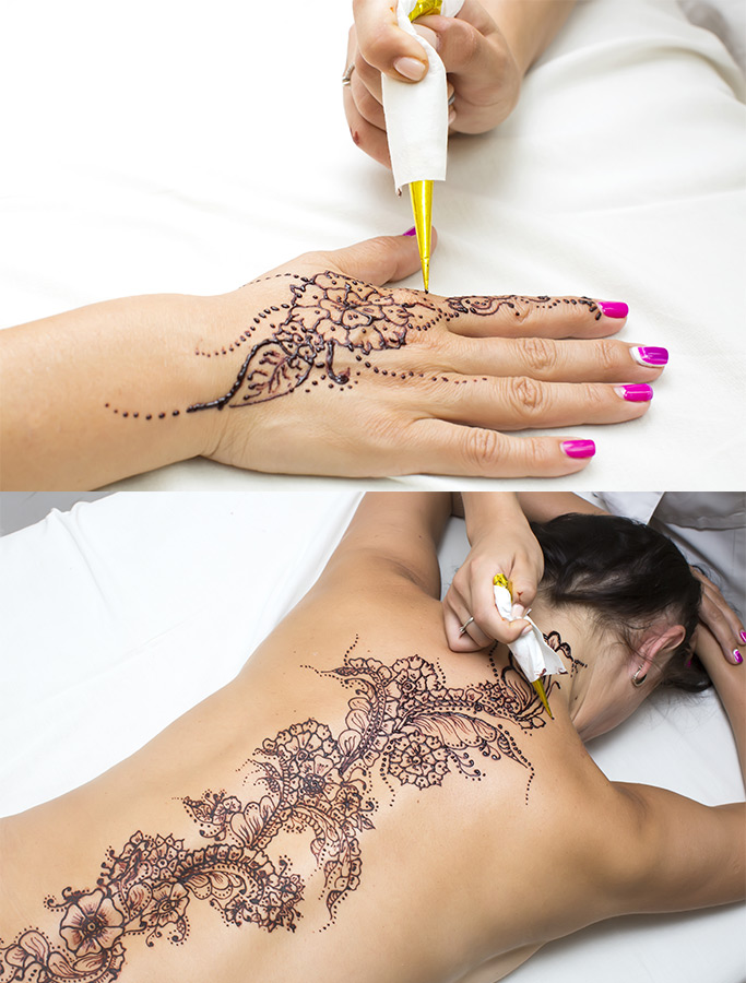 Jagua henna artist